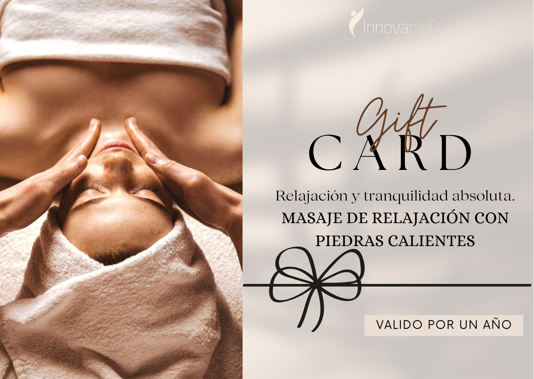 GIFT CARD: MASAJE DE RELAJACIÓN CON PIEDRAS CALIENTES + REGALO A ELECCIÓN